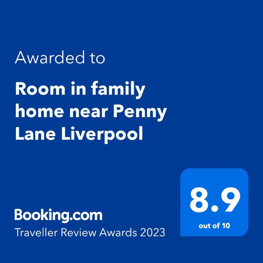Room In Family Home Near Penny Lane ليفربول المظهر الخارجي الصورة